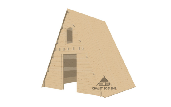 Tipi de 21m² + Etage avec isolation Murs/Toit/Plancher