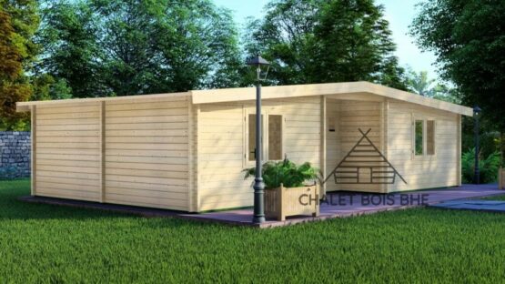 Chalet Confidence en 44mm de 62m²