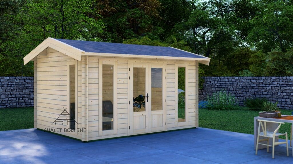 Chalet Pleasure en 44mm de 12m²