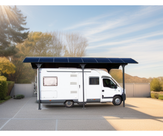 Carport  CAR3676ALCC pour Camping Car de 27.50m²