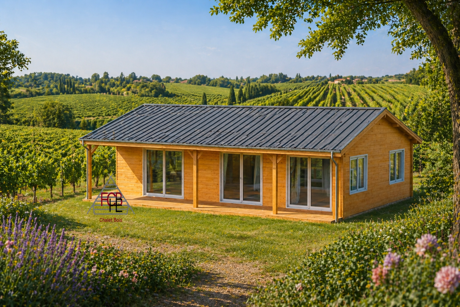 Chalet N°061025-En 44/100/44 / 57m² habitable –1 chambre 🏡