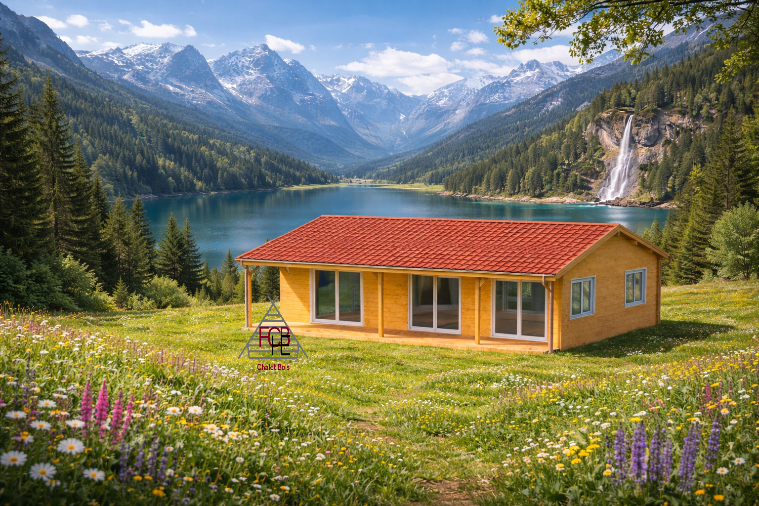 Chalet N°061025-En 44/100/44 / 57m² habitable –1 chambre 🏡