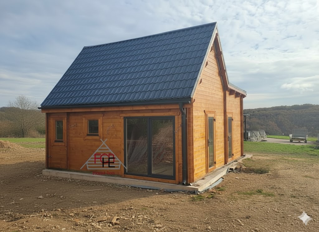 Réalisation chalet bois sur mesure
