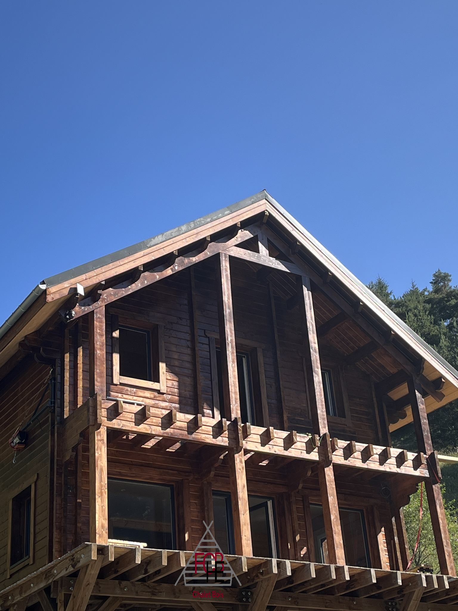 Réalisation chalet bois sur mesure