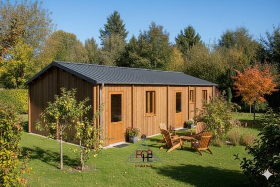 Chalet N°270126 en 44+100+44 de 80m² / Surface habitable : 75m² / 1 chambre / Modifiable selon les critères