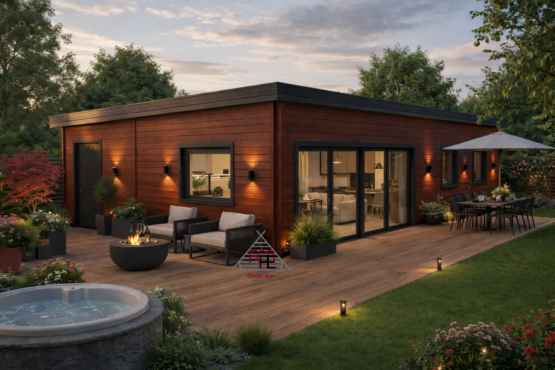 Chalet N°301124  en 44+100+44 de 103m² / Surface habitable : 90m² / 3 chambres / Modifiable selon les critères