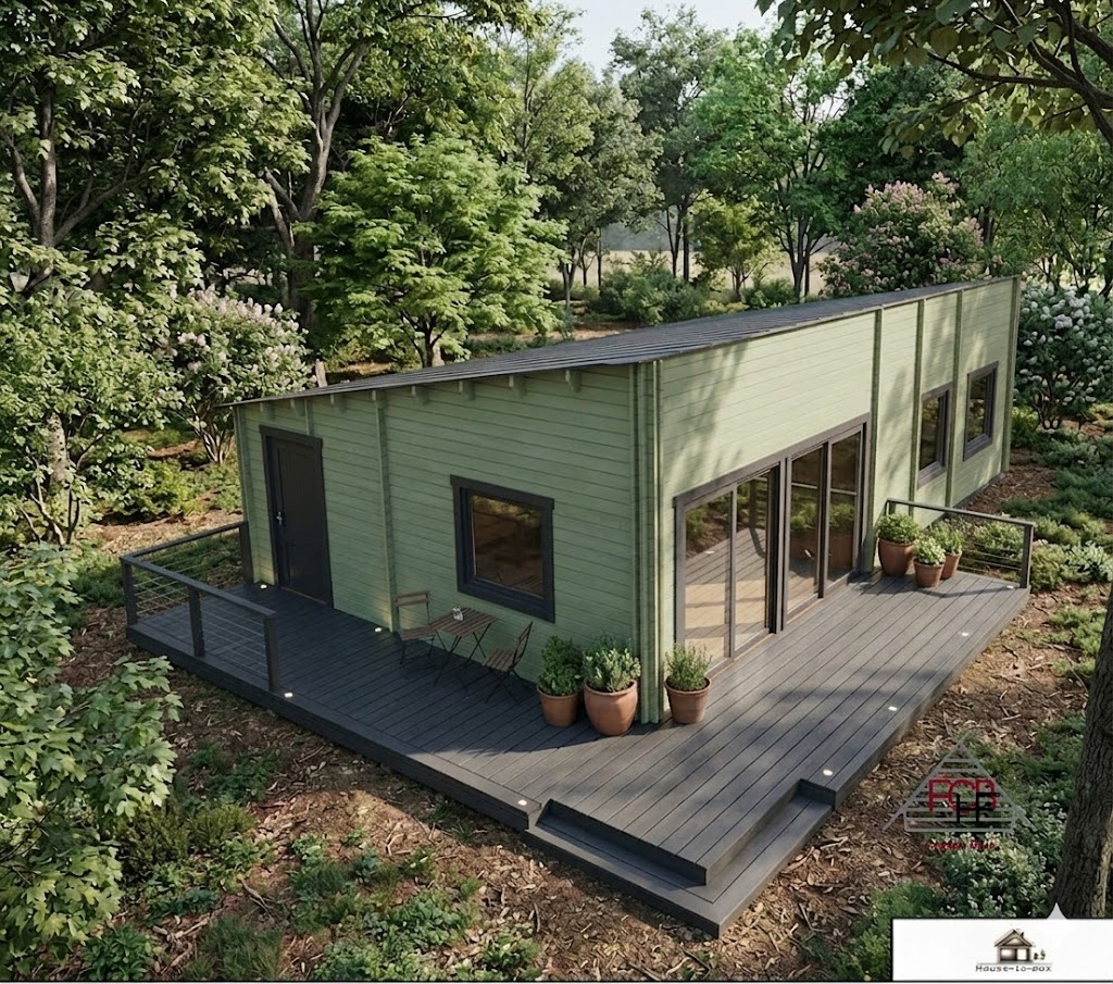 Chalet N°251124  en 44+100+44 de 103m² / Surface habitable : 90m² / 3 chambres / Modifiable selon les critères