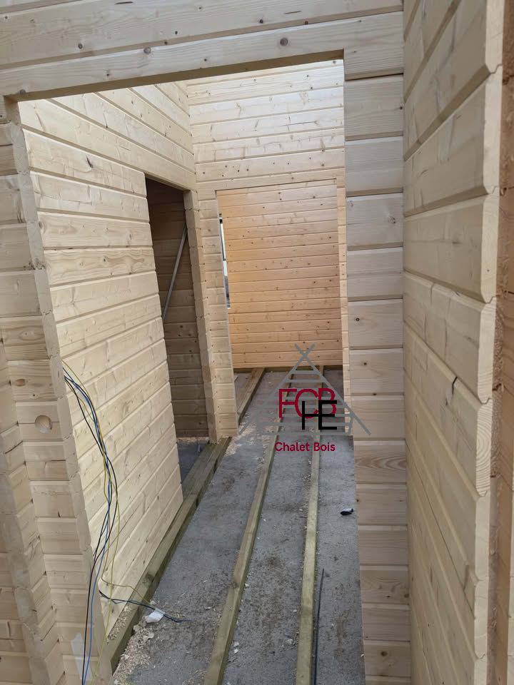 Réalisation chalet bois sur mesure
