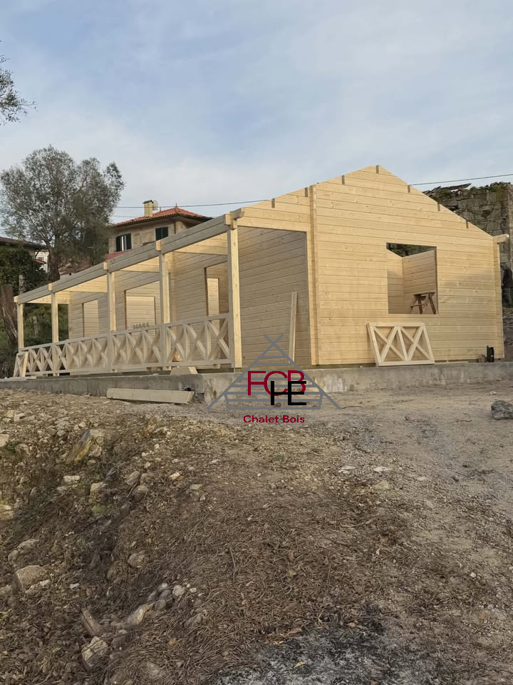 Réalisation chalet bois sur mesure