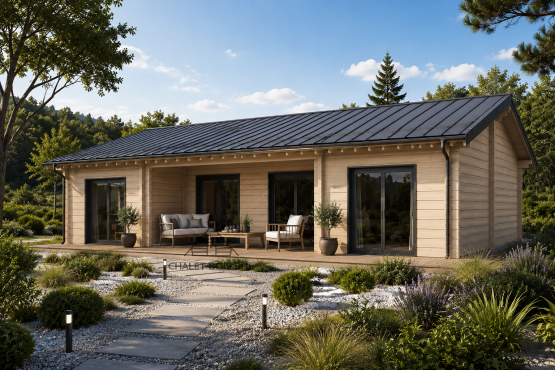 Chalet N°260226  – De 185m² / Habitable : 139.5 m² / 4 chambres + 1 bureau  / En 44/150/44 🏡