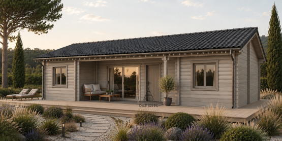Chalet N°170626 – De 127m² avec Terrasses / Habitable : 83 m² / 2 chambres / En 44/100/100 🏡