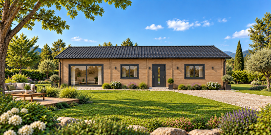 Chalet N°180926 – 80m²- 3 chambres / En 44/100/44 🏡